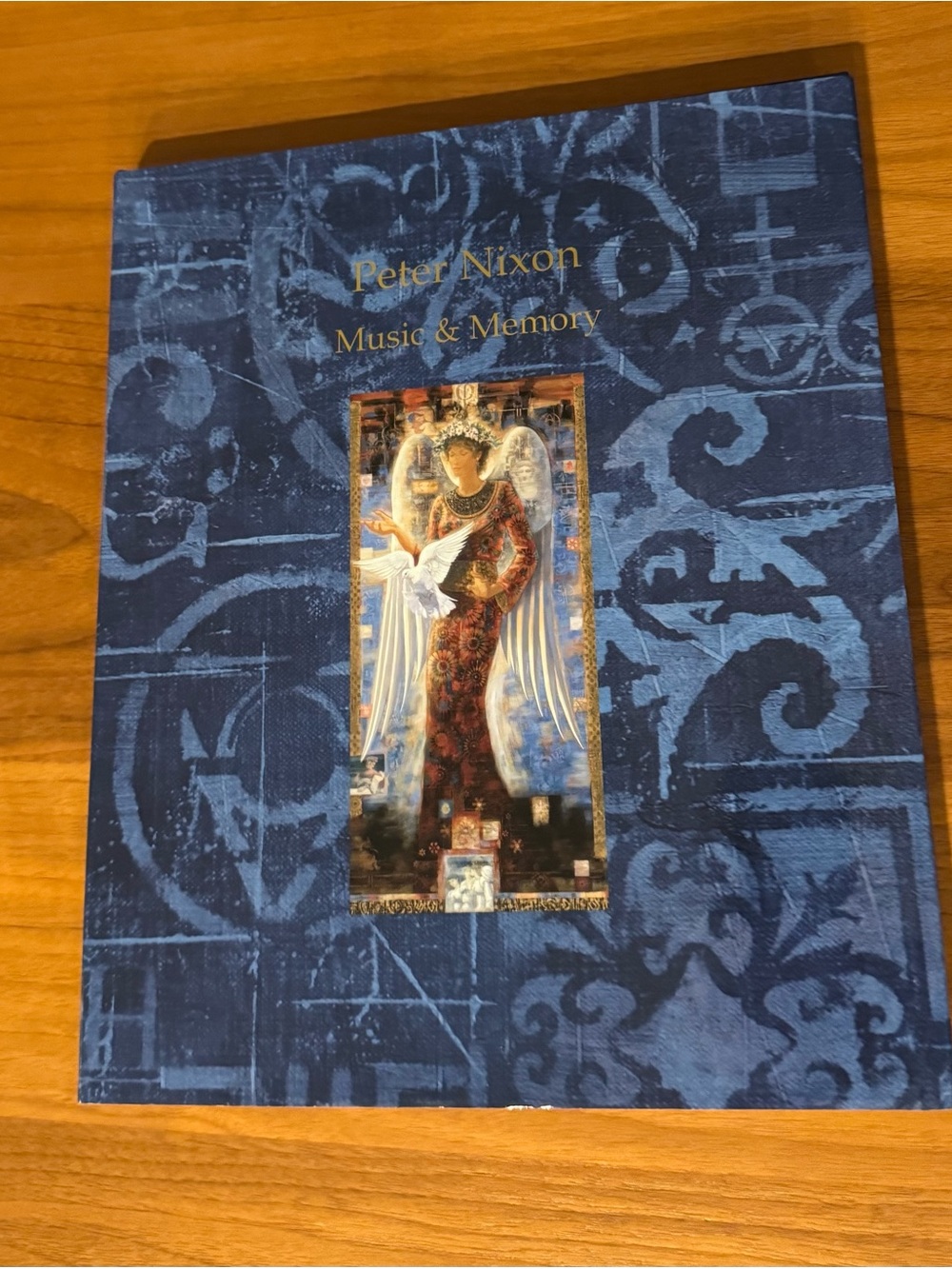 Music & Memory Decorative Coffee Table Book - Blue